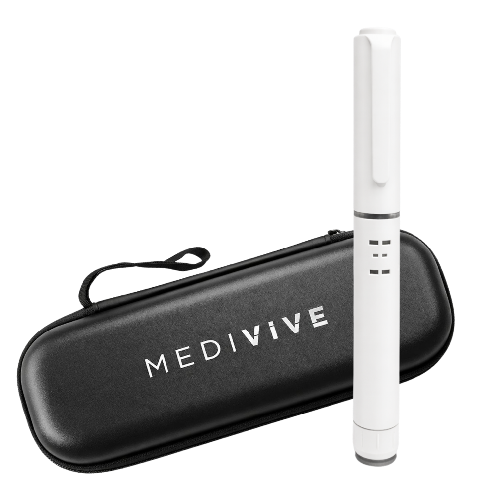 Medivive NAD+ injector pen and case